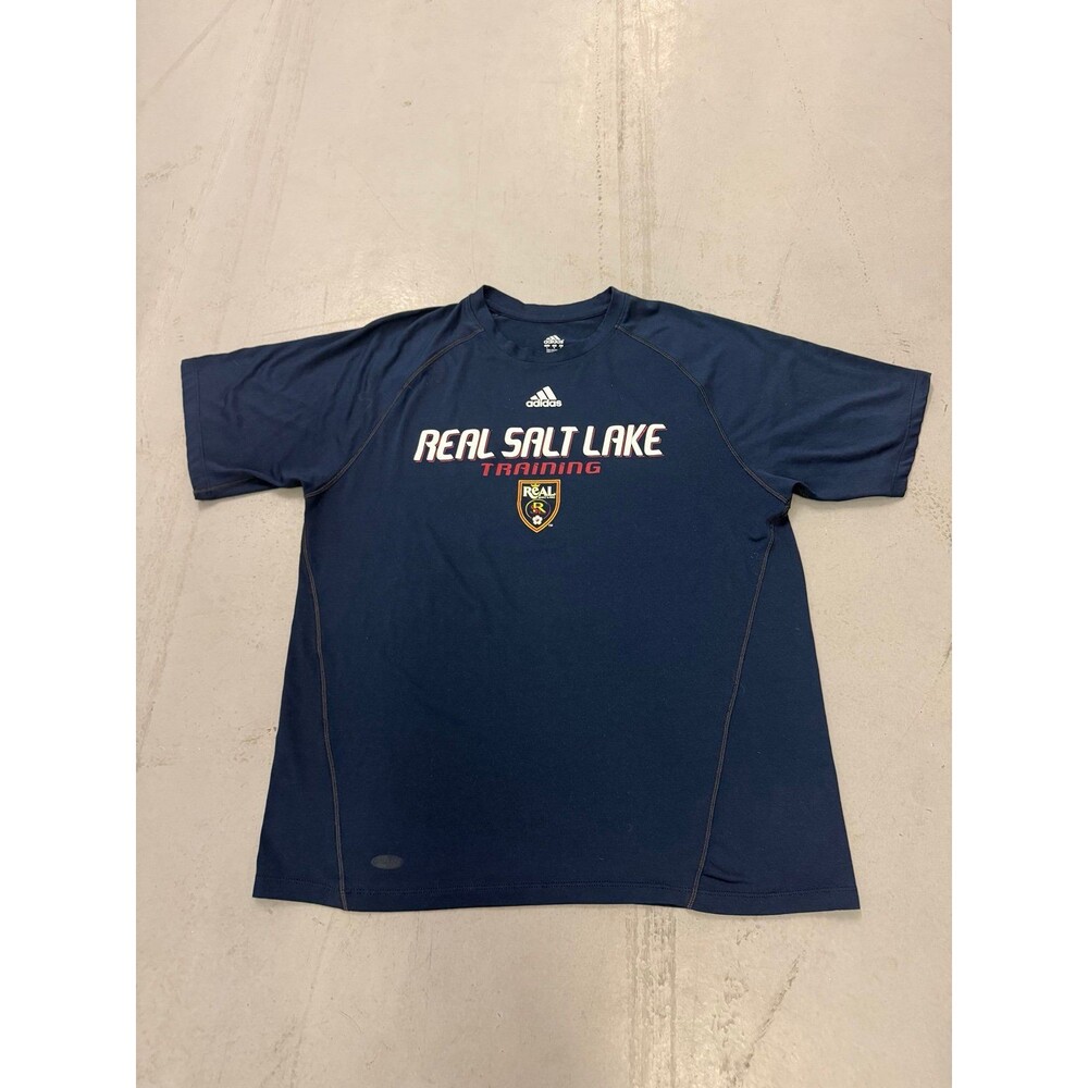 Adidas Real Salt Lake Men’s Athletic Tee Size Large